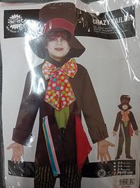 Vestito Carnevale Cappellaio Matto