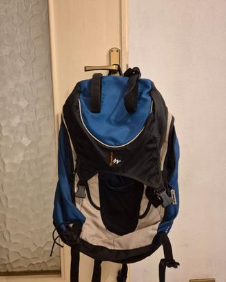 Zaino trakking decathlon blu