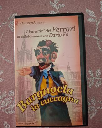 CASSETTA VHS BARGNOCLA IN CUCCAGNA
