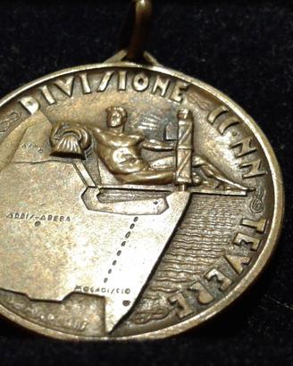Medaglia Divisione CC.NN. Tevere Eritrea 1936