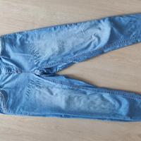 Jeans donna capri skinny