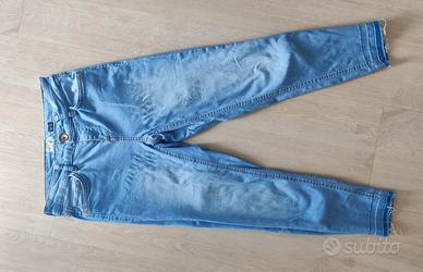Jeans donna capri skinny