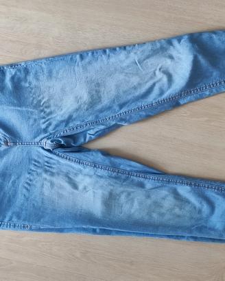 Jeans donna capri skinny