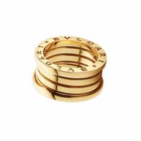 Anello B.zero1 Bulgari 4 fasce in oro giallo 18 kt