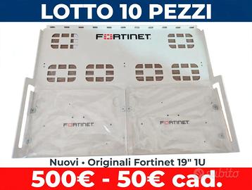 STOCK 10x Rack Mount Fortinet 19" 1U Doppio
