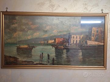 Quadro Pittura Olio Su tela 