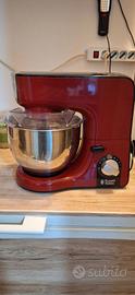 Impastatrice Planetaria Multifunzione Rossa
