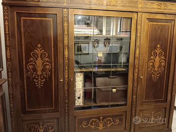 libreria e scrivania stile maggiolino