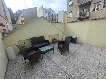 BILOCALE con terrazzo VIA BIXIO: