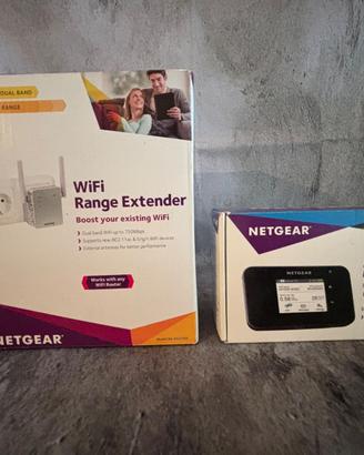 NETGEAR Router 4G + Ripetitore wifi