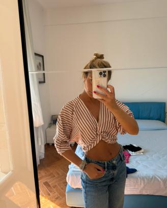 Top a righe Zara