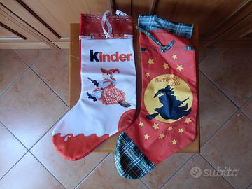 2 calze befana Kinder (vuote) Happyfania