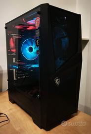 PC gaming lavoro Ryzen 7 3700x 32 GB ram ddr4 3200
