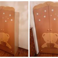 MIBB ARMADIO, CASSETTIERA - FASCIATOIO PER BAMBINI