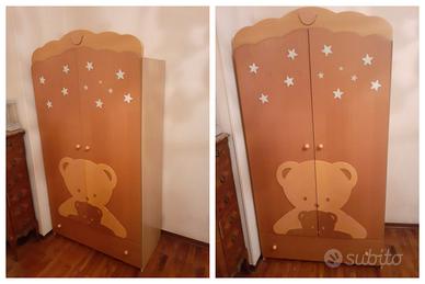 MIBB ARMADIO, CASSETTIERA - FASCIATOIO PER BAMBINI