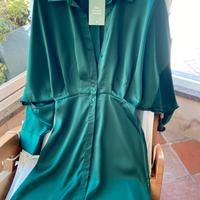 Chemisier verde H&M nuovo taglia S