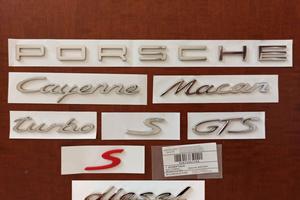 Scritte PORSCHE Macan Cayenne Panamera 718 Boxster