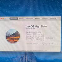 PC IMac 21.5 del 2011 con MacOS High sierra 