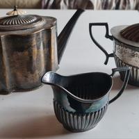 Servizio da thè Sheffield antico