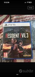 Reisdent evil 3 ps5 come nuovo