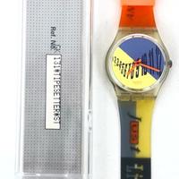 Orologio da Polso Swatch Typesetter GK131 + Scatol