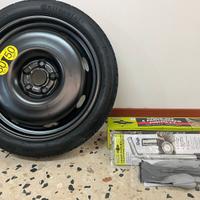 Kit cric auto pù Ruotino di scorta