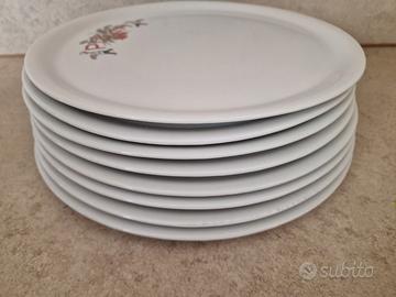 piatti pizza porcellane saturnia Italy 8 pezzi