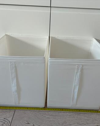 Scatole cubiche portabiancheria o giochi 30x30