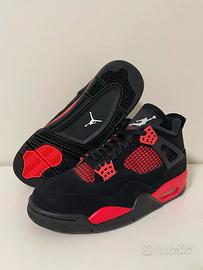 Nike Air Jordan 4 Thunder Red Thunder taglia 43