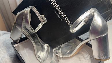 Scarpa argento primadonna