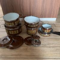 BATTERIA PENTOLE SILTAL VINTAGE