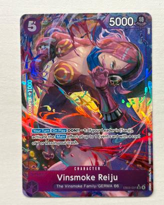 Vinsmoke Reiju EB03-031 SR Parallel Alt Art