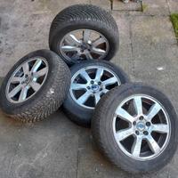 4 cerchi volvo + gomme invernali