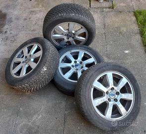 4 cerchi volvo + gomme invernali