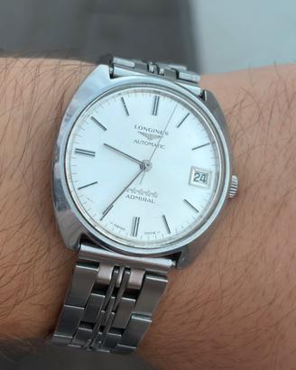 Longines Admiral 5 Stelle Automatico Acciaio 1973