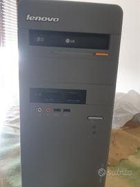 computer Atx lenovo con impianto 2.1 longitech 50w