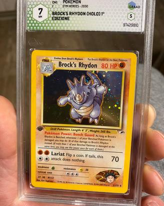 Pokemon Brock’s rhydon