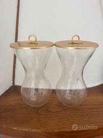 Coppia vasi per caramelle