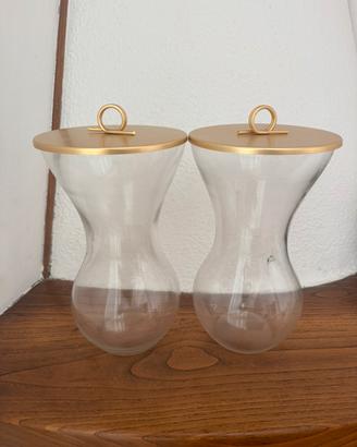 Coppia vasi per caramelle