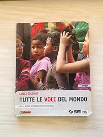 Libro scolastico TUTTE LE VOCI DEL MONDO