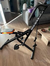 Panca power crunch allenamento