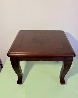 Sgabello in legno vintage del 1980