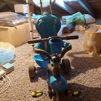 Triciclo smart trike azzurro