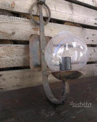 Lampioncini in ferro battuto