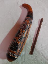 Guiro con suono pioggia