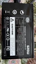 Alimentatore PC Cooler Master M620 Real Power Pro