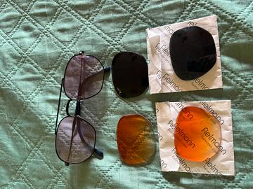 Occhiali ray ban con varie lenti