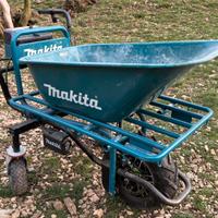 Motocarriola elettrica Makita modello DCU180