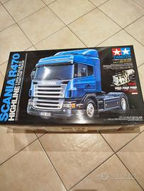 Tamiya 1/14th R/C Scania R470 + Radiocomando 