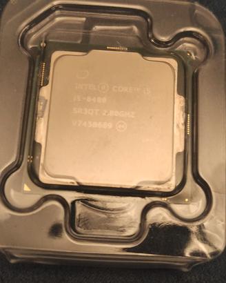 intel core i5-8400 con dissipatore intel